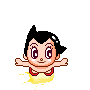 astro boy flying
