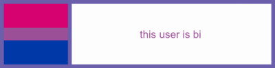 this user is bi