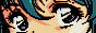 anime girl eyes button