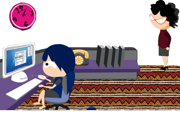lazy day office